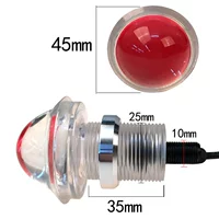 Xe máy Ánh sáng Xe điện 12 Volt WISP RSZ Driving Light Fog Light Angel Eye Devil Eye Lens Fish Eye Light đèn led cho xe máy