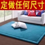 trẻ em nhung san hô thảm tatami giường thảm phòng ngủ phòng khách cửa sổ vịnh mat tùy chỉnh dày bò mat - Thảm thảm lông cừu