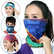 Câu cá headscarf bảo vệ tai kem chống nắng thể thao windproof cưỡi một loạt các ma thuật khăn trùm đầu khăn khăn nam giới và phụ nữ chống muỗi mặt nạ