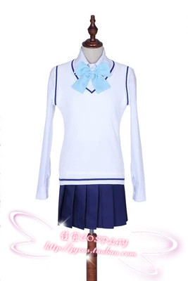 taobao agent Uniform, sweater, clothing, cosplay, V-neckline