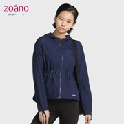 Phụ nữ áo khoác thể thao chạy bộ mới của phụ nữ Zona Yoga Windproof nhanh khô Breathable cao đàn hồi áo khoác