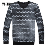 [Chống mùa giải phóng mặt bằng] 柒 thương hiệu kinh doanh áo len mùa thu 柒 thương hiệu áo len thời trang áo len bông giản dị