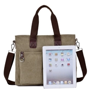 Túi vải thủy triều nam túi xách kinh doanh bình thường vali túi Messenger đa chức năng iPad tablet bag 14 inch
