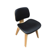 Bắc âu thiết kế sáng tạo gỗ rắn da tựa lưng ghế đơn giản đồ nội thất hiện đại thời trang ghế