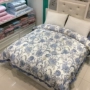 Một mảnh giường ngủ sinh viên bông chăn 1,5m 1.8m bình dị bông Hàn Quốc twill Single Double chăn đơn - Quilt Covers 	chăn phao siêu rẻ	