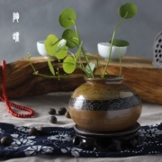 [Hôm nay bán] gốm thủ công tinh khiết Zen nhà nước văn hóa bình hoa mô phỏng trang sức hoa nhỏ chậu hoa - Vase / Bồn hoa & Kệ