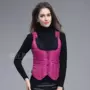 2015 mùa thu nhẹ mỏng Slim thời trang của phụ nữ xuống vest phiên bản Hàn Quốc của nhà máy vest vest ấm áp trực tiếp - Áo thể thao áo khoác nam thể thao