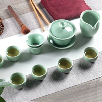 Чайный сервиз, комплект, чай, глина, заварочный чайник, чашка, простой и элегантный дизайн