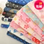 Nhật bản nhập khẩu tre bông và gió vải bông cotton Sakura Dragonfly DIY handmade trẻ em vải H1 vải dạ tweed