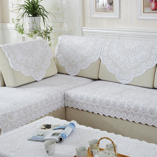 Современный диван, шарф, белая ткань, простой и элегантный дизайн, цветочный принт
