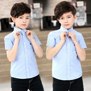 Mùa hè năm 2018 cậu bé mới phù hợp với mùa hè trẻ em lớn của mặc áo sơ mi ngắn tay Hàn Quốc phiên bản của triều của trẻ em nửa tay áo
