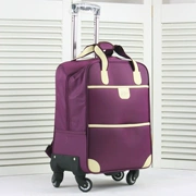 Đa chức năng siêu nhẹ xe đẩy túi xe đẩy trường hợp kéo túi du lịch túi hành lý khóa hộp có thể đôi vai phổ bánh xe