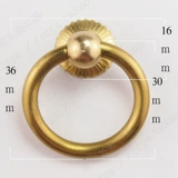 Маленькая медная ручка с медным дверным кольцом на дверном кольце китайского стиля, антикварная ручка Mingqing, ручка, ручка, ручка