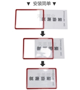 Thẻ từ thẻ trong suốt dấu hiệu kệ kho nhãn thẻ phân loại lưu trữ sắp xếp dấu hiệu sắp xếp cột dấu hiệu sắp xếp cột - Kệ / Tủ trưng bày
