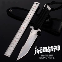 Bladed nhỏ dao thẳng Mỹ xà cạp quân đội dao Thụy Sĩ công cụ tự vệ phòng thủ hoang dã thiết bị sinh tồn rừng chính hãng bộ dụng cụ đa năng victorinox