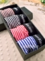 4 tải nam thể thao và giải trí 365 tóm tắt quần boxer sọc cotton phương thức đồ lót hải quân cotton hộp quà tặng nam - Bộ quà tặng quần lot nam