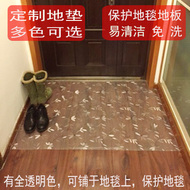 Trong suốt mat nhựa dùng một lần cửa lối vào hội trường thảm màng bảo vệ non-slip PVC thay đổi lót nhà mat