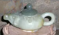 Saitama Snake -Grain Stone Sanyang Kaitai Pot Teapot #3544