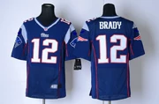 Bóng đá NFL Jersey New England Patriots Patriots 12 # Tom Brady Elite Edition