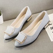2018 mùa hè mới giày duy nhất giày của phụ nữ giày thấp thời trang Hàn Quốc ngọt ngọt vẻ đẹp quan hệ tình dục làm việc chuyên nghiệp giày