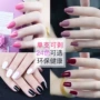 Peelable sơn móng tay thiết lập có thể xé lâu dài màu nude không độc hại bảo vệ môi trường Hàn Quốc sơn móng tay sản phẩm làm móng tay ... màu móng chân đẹp cho da ngăm