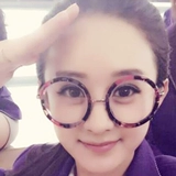 Retro Black Frame Myopia Big Frame Glasses Женская круглая корейская версия круглая рамка Большая круглая лицо леопардовые очки рамы женская доска полная рамка