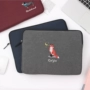 Hàn Quốc chính hãng Wannathis nhỏ động vật thêu tay chống sốc 13 inch 15 inch túi máy tính xách tay - Phụ kiện máy tính xách tay miếng dán màn hình laptop chống nhìn trộm