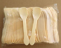 Десертный мусс для мороженого, экологичная пластиковая ложка