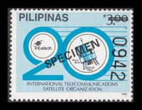 B-IP3 Philippine 1985 г. Спутники билетов
