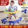 Baby Walker Đa chức năng Chống rollover Âm nhạc 13 Xe đẩy cho bé Đồ chơi cho trẻ em 6-7-18 tháng các loại xe đẩy cho bé