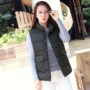 Chống mùa giải phóng mặt bằng bông vest nữ mùa thu và mùa đông 2018 mới ngắn Hàn Quốc phiên bản của hoang dã lỏng cổ áo sinh viên bông vest áo khoác mùa đông nữ