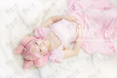taobao agent Oly-Childhood Memories Beautiful Soldier Mei Wars Bunny Pink Dress Cosplay Customs Customization