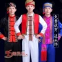 2018 mới Yi quần áo, người đàn ông của Zhuang trang phục, Miao, Tujia thiểu số trang phục múa, người lớn quần áo thể thao nam