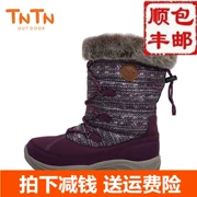 TNTN Hàn Quốc phiên bản của ngoài trời 2018 mùa đông dày thường ấm không thấm nước xuống tuyết khởi động chống trượt tuyết giày của phụ nữ khởi động