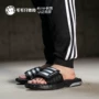 Adidas siêu sao 3g new đen bạc nam thể thao và giải trí dép xu hướng velcro g40165 dép bít mũi