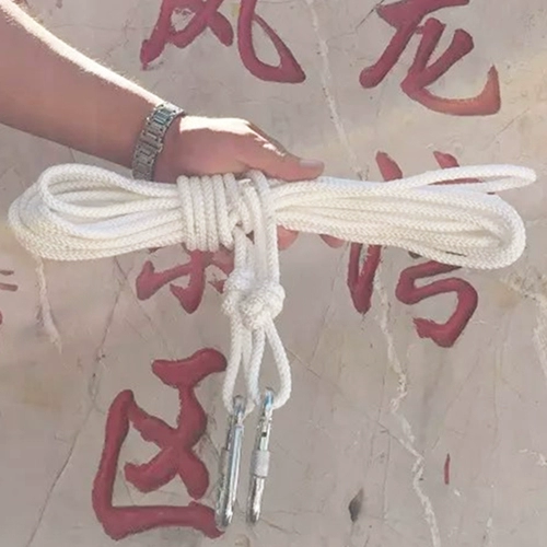 Сушилка, ветрозащитная нескользящая хлопковая бельевая веревка для путешествий, 10м