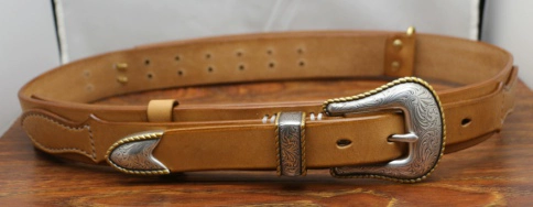 Littleton Littleton Cavalry Belt Amea Kazakhstan American Retro Tround Three Set Set