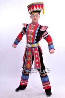 Trang phục dân tộc Qingyi phù hợp với trang phục ca sĩ chủ nhà trang phục biểu diễn trang phục chú rể shop quần áo dân tộc