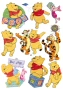 F0045-01 nhỏ Winnie the Pooh Disney phim hoạt hình dễ thương Meng dán máy tính xách tay va li xe - Phụ kiện máy tính xách tay đề can dán máy tính