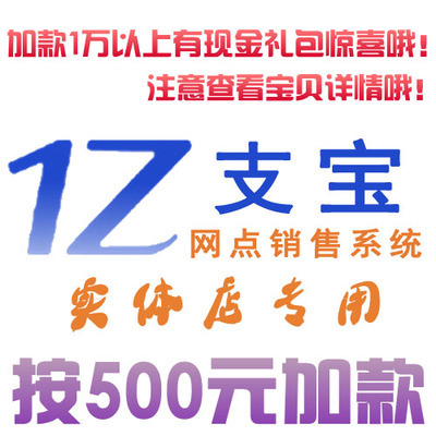 Физический магазин yizhizibao официально заряжен 500 юаней плюс/модель для специальных ссылок