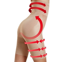 Quần corset cạp cao Quần năm điểm quần Quần sau sinh bụng phụ nữ mang thai body body body định hình quần lót đồ lót nữ đồ lót chính hãng quần lót nữ thun lạnh bóng