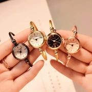 Xu hướng đồng hồ đeo tay ulzzang sinh viên Hàn Quốc phiên bản đồng hồ nữ nhỏ gọn đơn giản - Vòng đeo tay Clasp