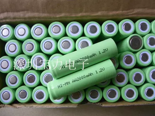 Плоский NI-MH 1.2V AA Pingtou № 5 2000 мА зарядная батарея может использоваться для изготовления аккумулятора.