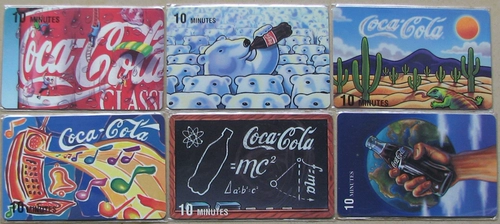 Coca -cola Телефонная карта (поставки сбора)