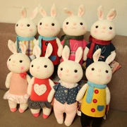 Chính hãng Metoo Mimi Tiramy Rabbit Plush Doll Doll Ragdoll Baby Doll Quà tặng sinh nhật - Đồ chơi mềm