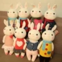 Chính hãng Metoo Mimi Tiramy Rabbit Plush Doll Doll Ragdoll Baby Doll Quà tặng sinh nhật - Đồ chơi mềm gấu bông con heo