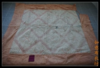 Старая ткацкая хлопковая вышиваемая вышивка текстиля ручной работы.