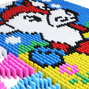 Cực lớn sen dominoes 1000 cái của tiêu chuẩn bằng gỗ dành cho người lớn trẻ em của giáo dục khối xây dựng đồ chơi đa đại lý