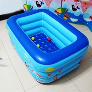 Gia đình bé hồ bơi bé chơi hồ bơi inflatable đồ chơi hồ bơi nệm không khí bồn tắm trẻ em hồ bơi trẻ em nhà