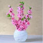 2 bộ mô phỏng hoa đào phòng khách bàn ăn hoa giả bàn trà trang trí nhà hoa bình hoa cắm hoa - Hoa nhân tạo / Cây / Trái cây cây giả